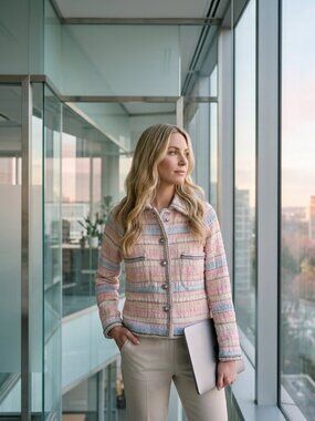 Multicolor Women's Blazer